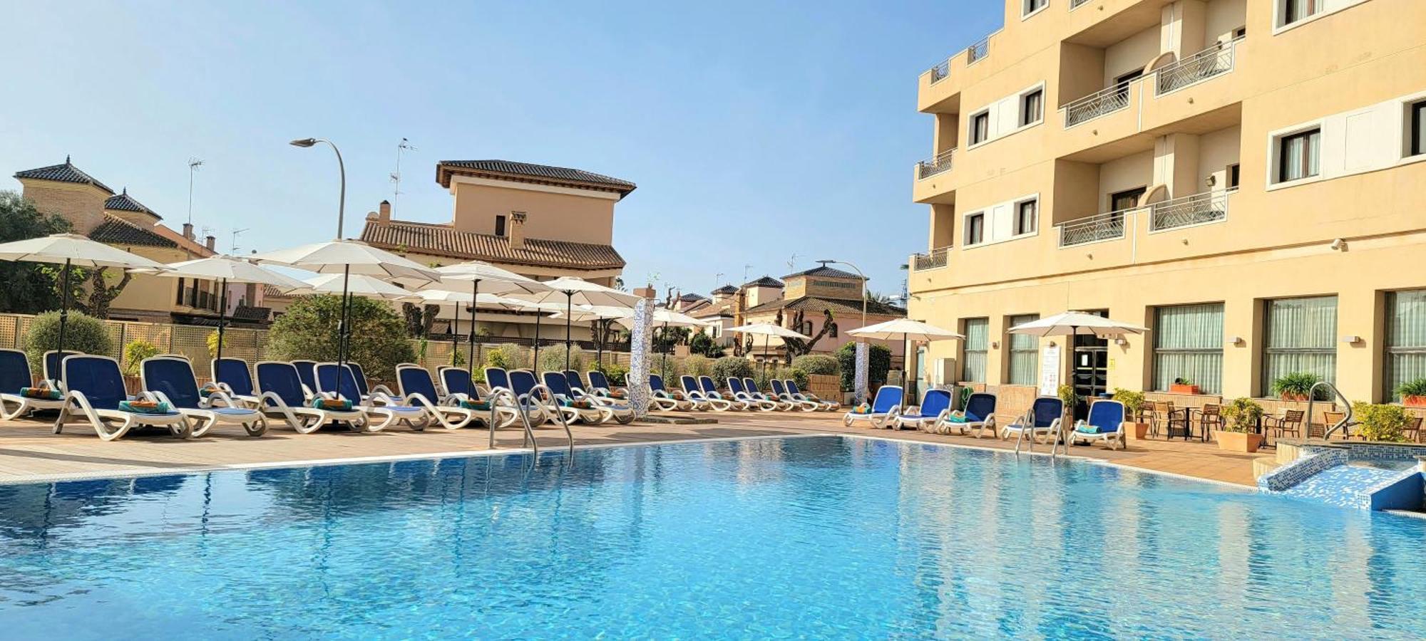 Hotel Monarque Costa Narejos ロス・アルカサレス エクステリア 写真